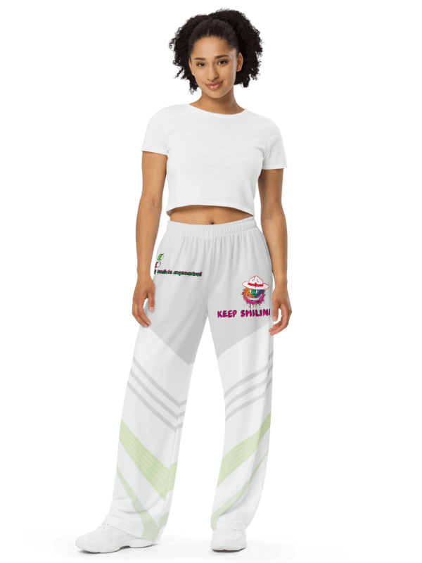 Sublicolor 309 All-Over Print Unisex Wide-Leg Pants product image (3)