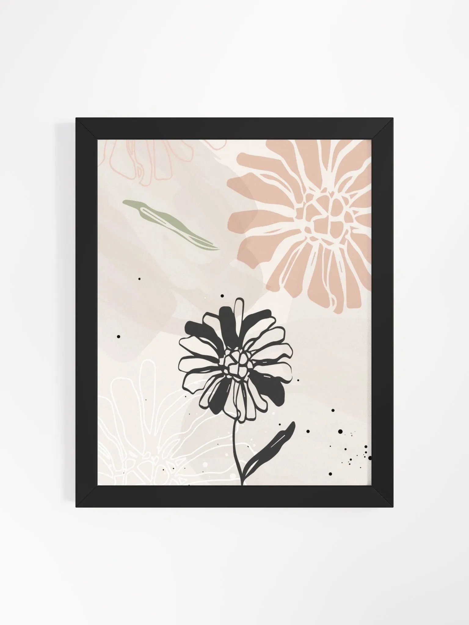 Modern Floral Art Matte Poster product image (7)