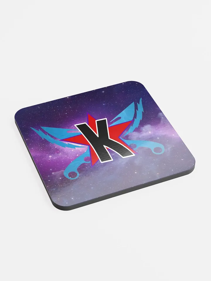Symbol Glossy Cork Coaster product image (2)