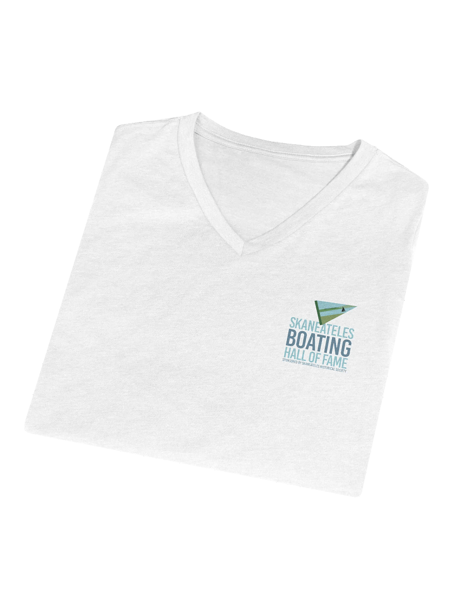 BHOF Sailboat Triangular Logo Women's V-Neck T-Shirt product image (7)