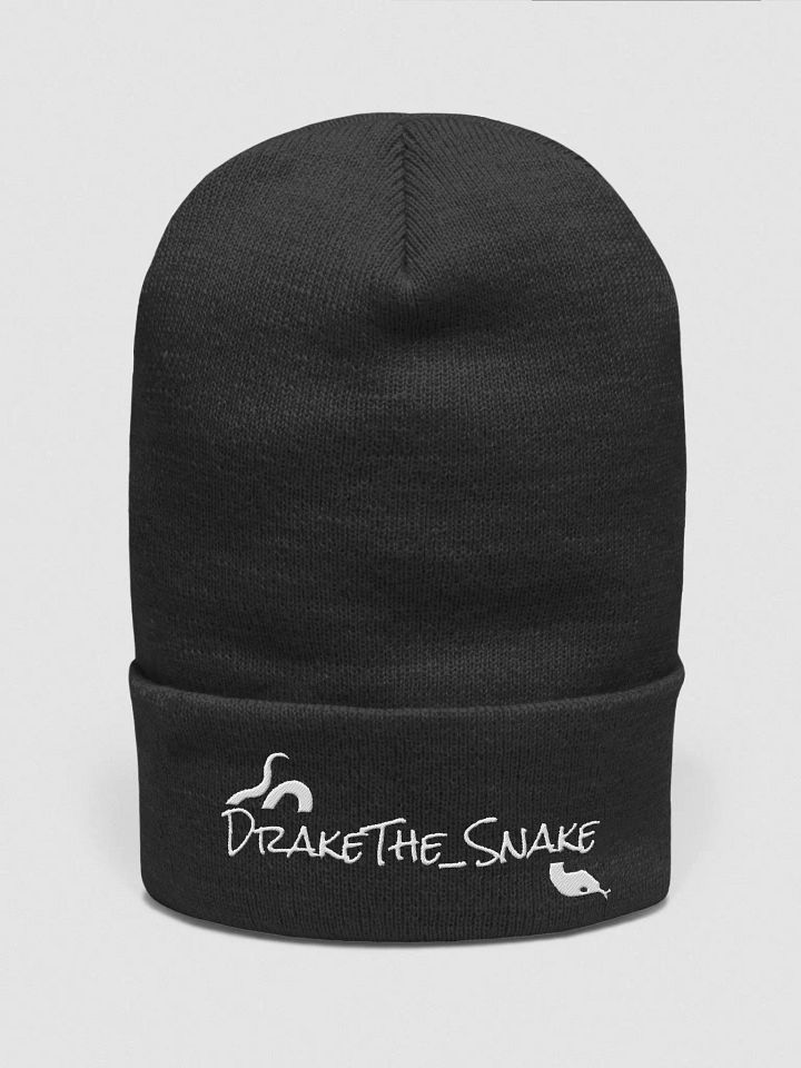 Snakey Beanie White Logo product image (7)