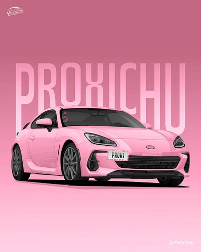 🔥 Meet Proxichu’s 2023 pink-static Subaru BRZ ⚡— captured in fierce detail and now rocking hoodies, tees, mugs & more!

@prox...