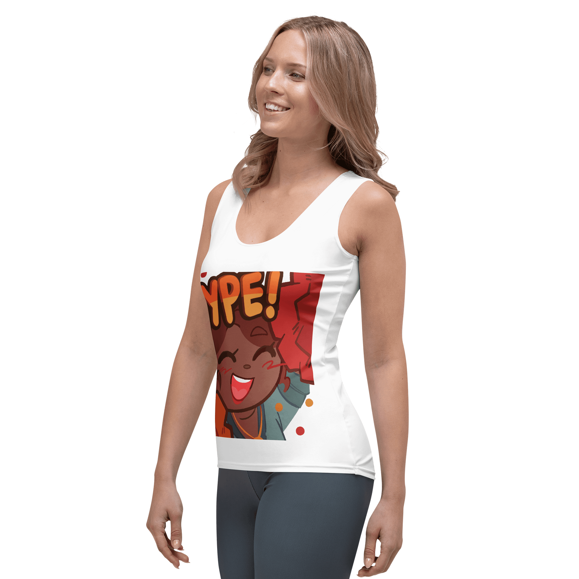 HYPE! BadRabbits All-Over Women's Tank Top product image (3)