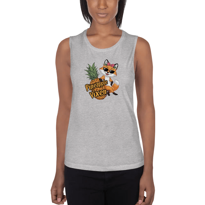 Pineapple Vixen Swinger Wife Women's Flowy Tank product image (9)