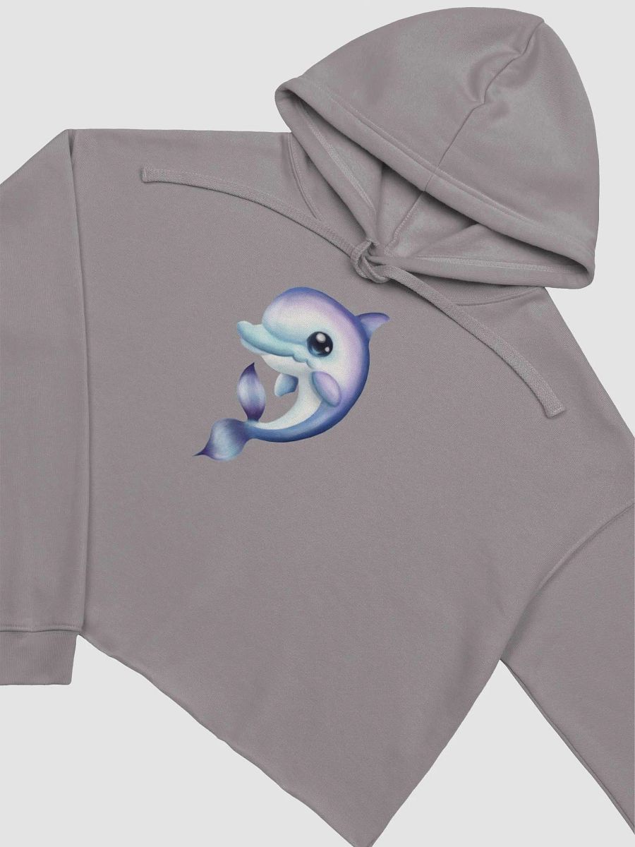 Dolphin Cutie Crop Hoodie product image (3)