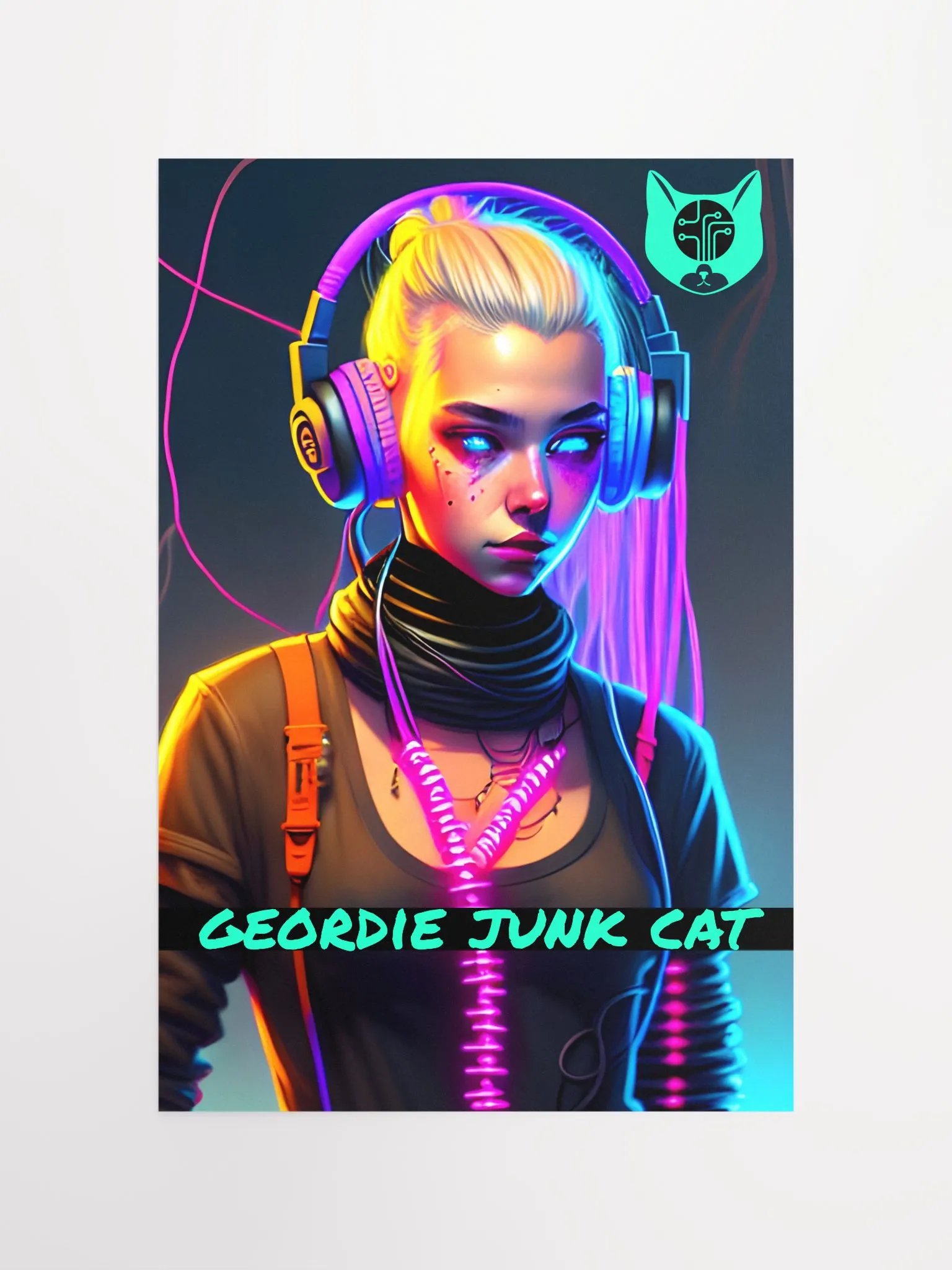 NEON FOUR Poster (12