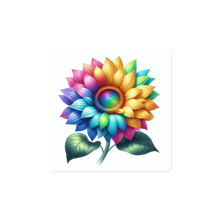 Aurora Bloom Sunflower Magnet product image (2)