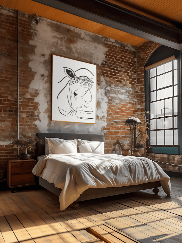 Face Of A Rhino Art Print product image (20)