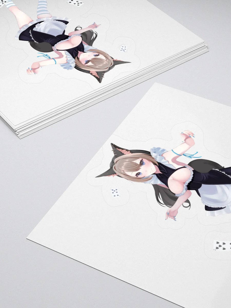 White Girl Wonderland sticker product image (12)