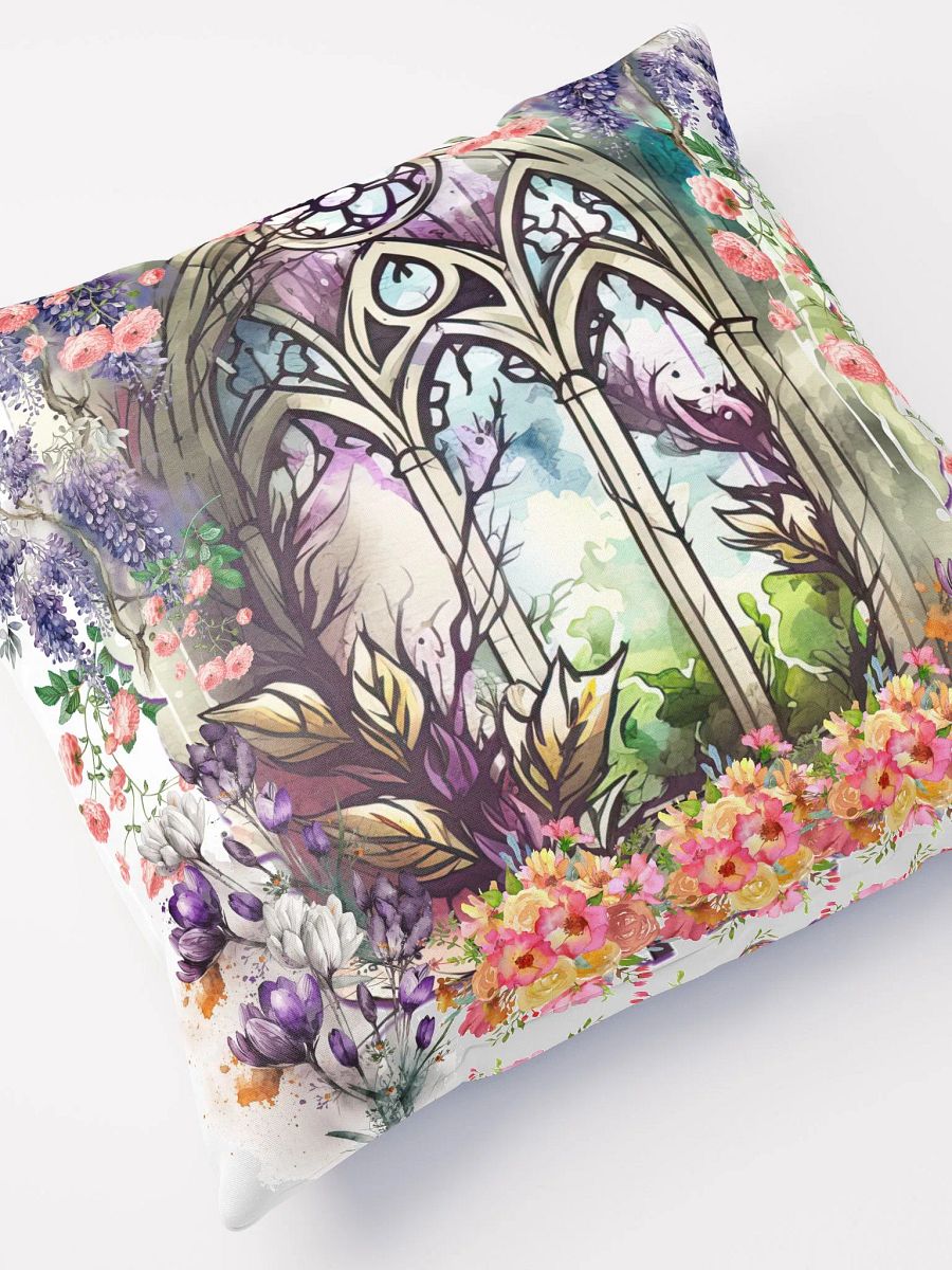 Elven Garden Magical Throw Pillow product image (6)