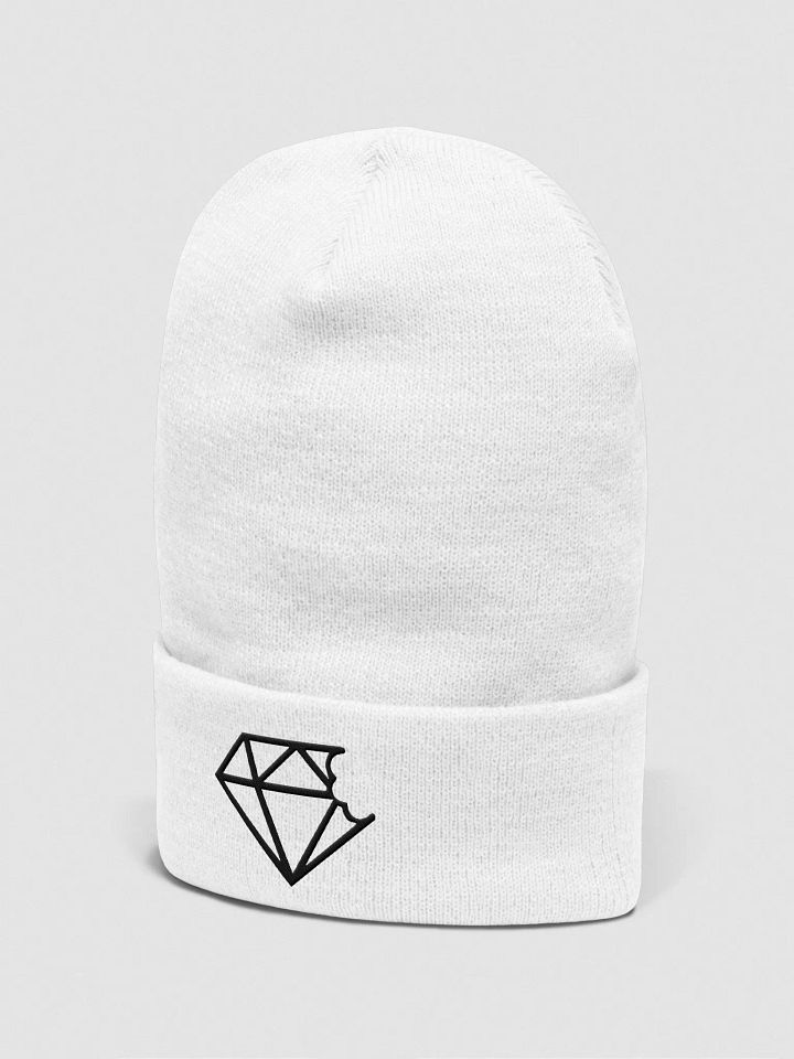 CUFFED HAT (black logo) product image (2)
