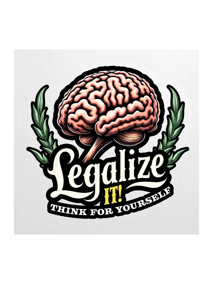 Legalize It: Think For Yourself Sticker product image (1)