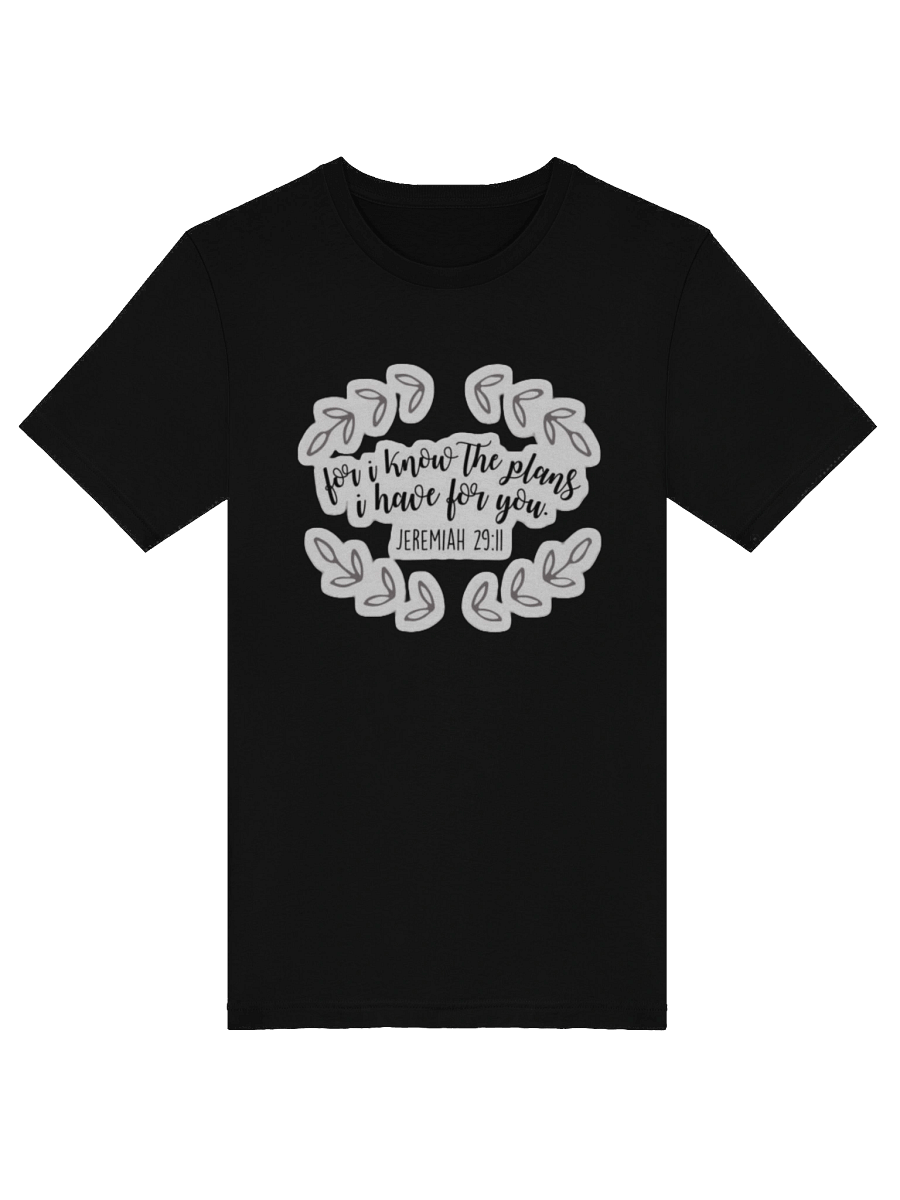 Jeremiah 29:11 Leaf Motif Tee product image (47)