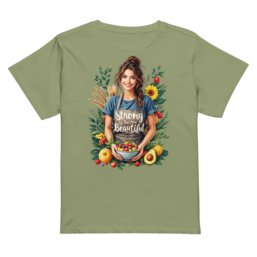 Strong is Beautiful High-Waisted Tee product image (32)