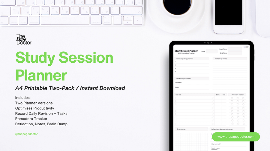 Study Session Planner | For Focused Studying product image (2)