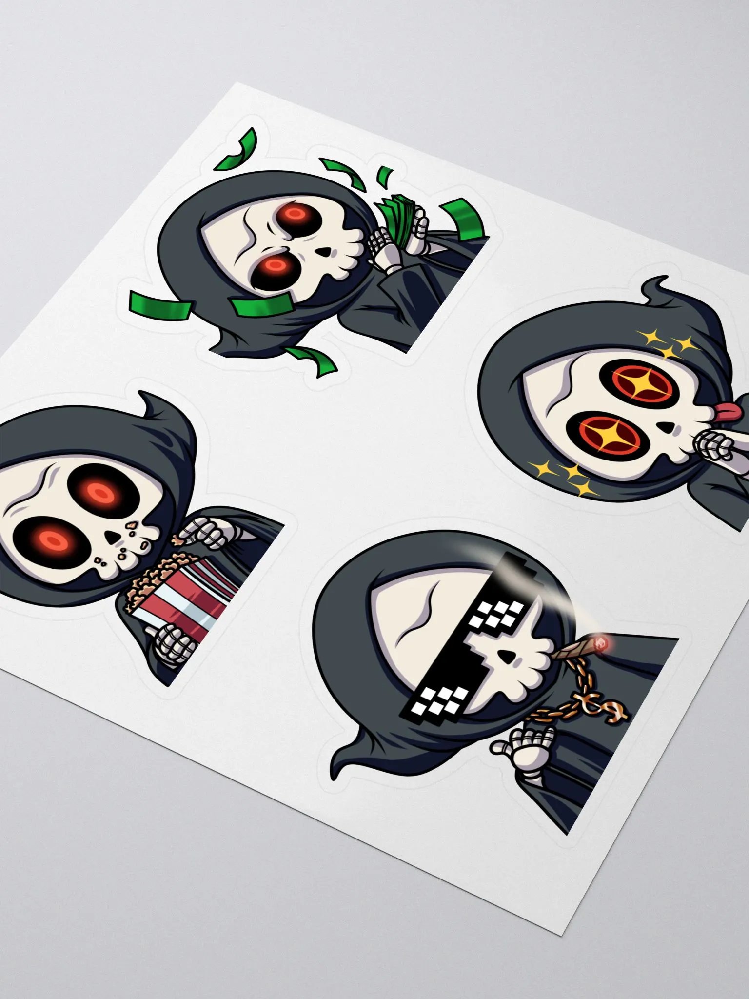 4-Pack Large Todd Emote Stickers - Pack #1 product image (3)