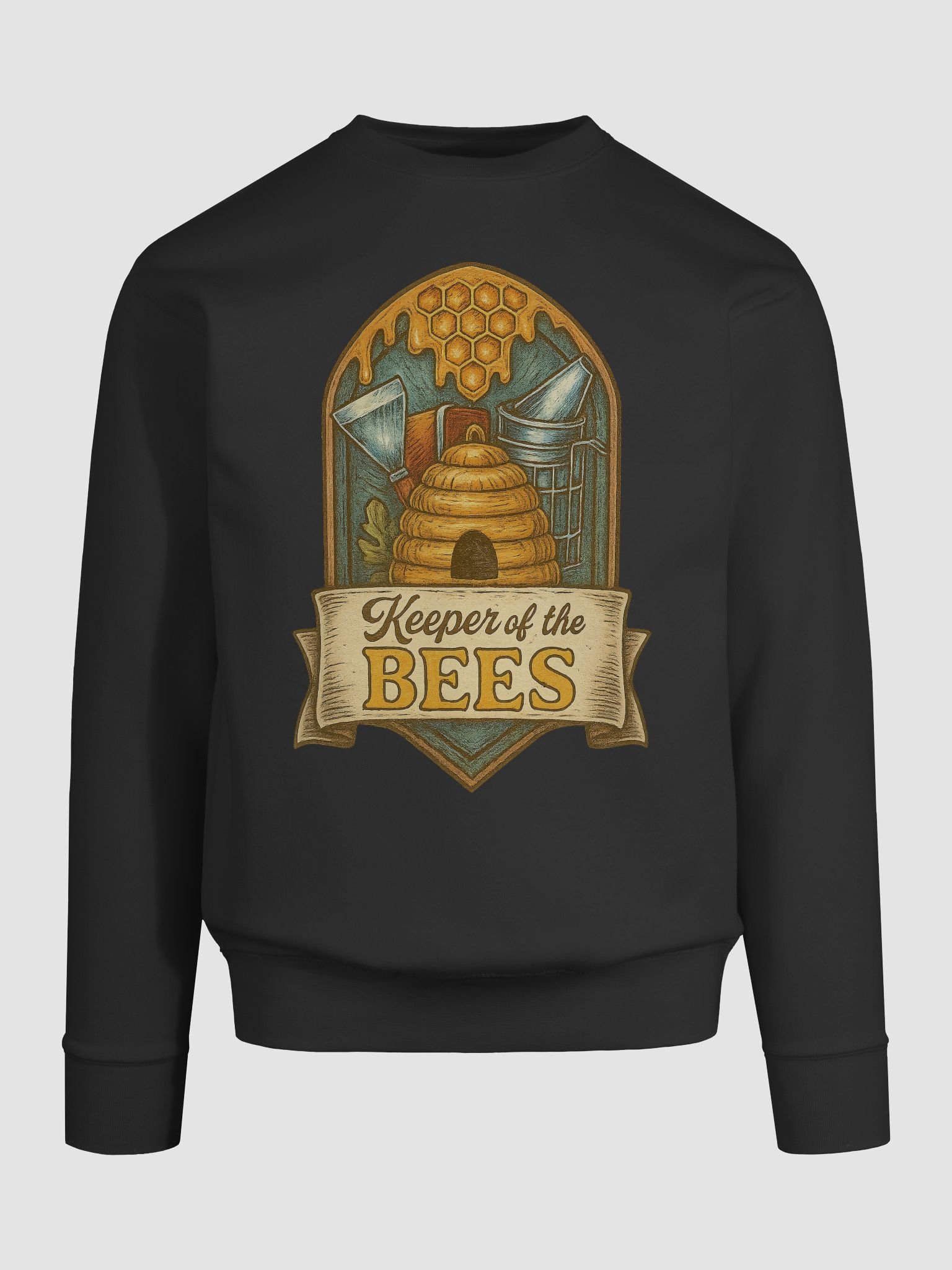 Keeper of the Bees Sweatshirt - Beekeeping Mug Gift for Bee Lovers & Backyard Beekeepers product image (9)