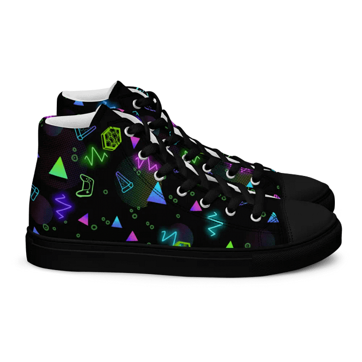 90s Arcade Vibes - Women's High Tops product image (2)