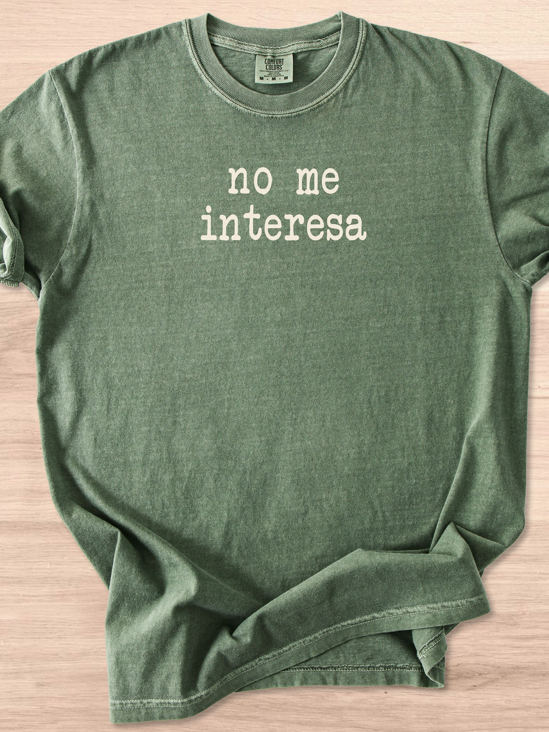 No Me Interesa Tee product image (44)
