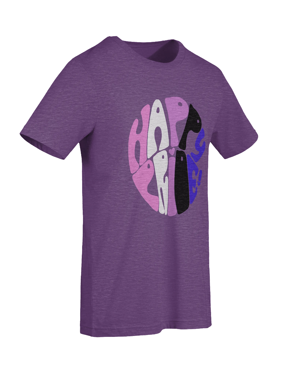 Genderfluid Happy Pride big print tee product image (9)