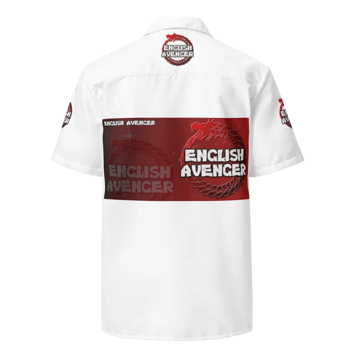 English Avenger Logo Graphic Hawaiian Shirt product image (1)