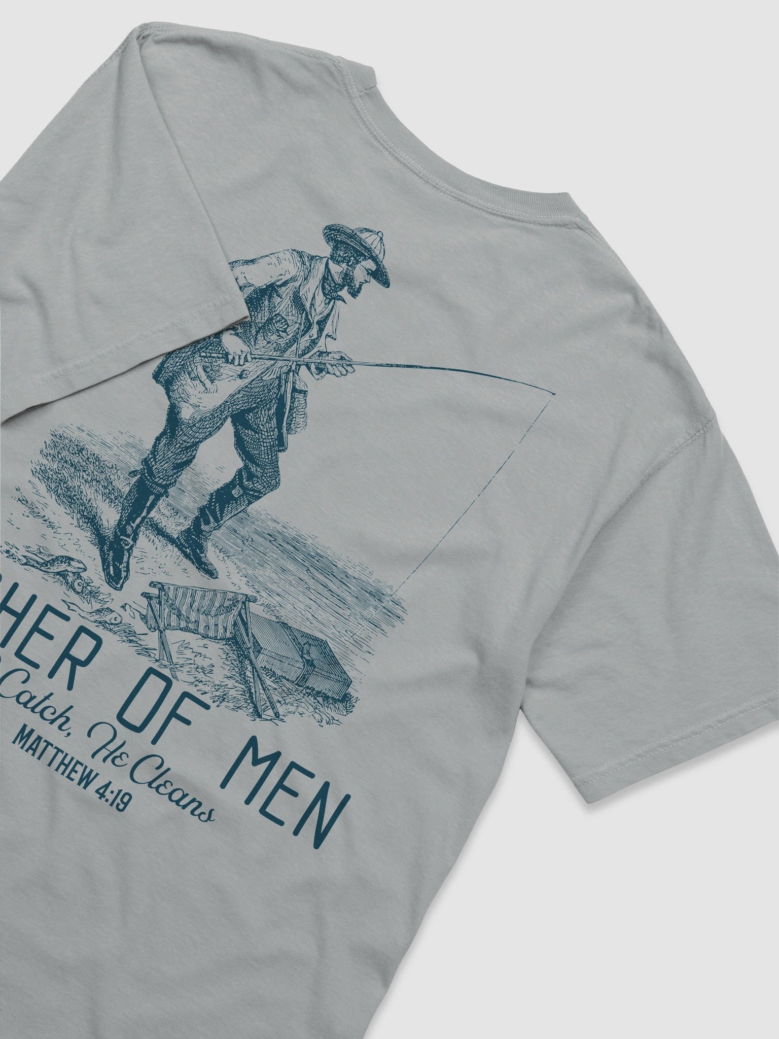 Fisher of Men – Vintage Christian Fishing Shirt product image (6)