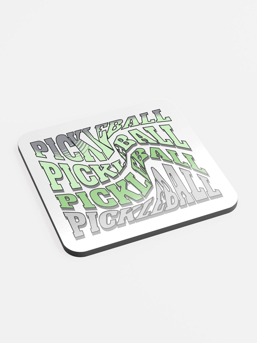 Swirl Pickleball Whimsical Paradise Coaster product image (3)