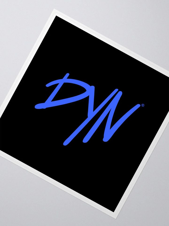 DYN Logo Sticker (Blue) product image (2)