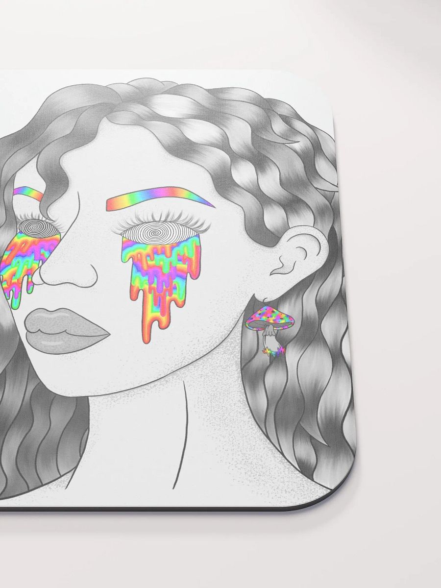 Trippy Drippy Lady Desk Mat product image (5)