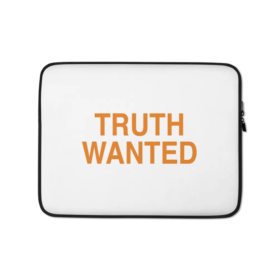 Truth Wanted Laptop Sleeve product image (1)
