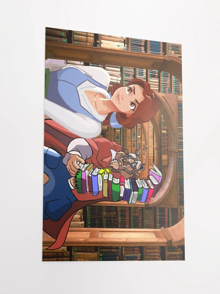 Beauty in the library - poster product image (4)