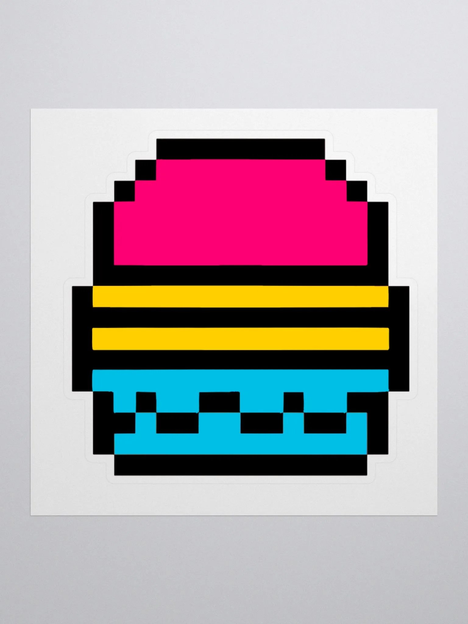 Pansexual Pride Bun Sticker product image (2)