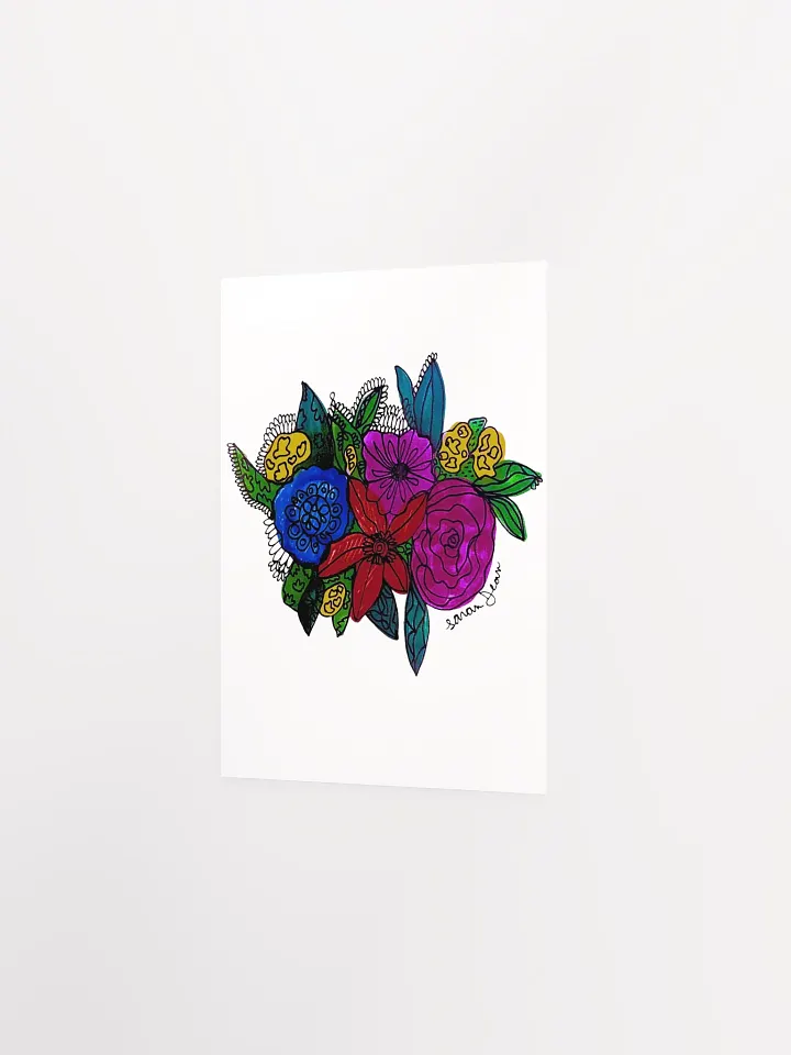 Okay Bouquet matte poster product image (1)