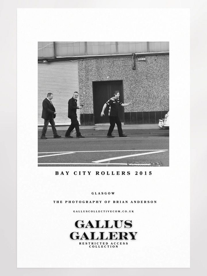 Gallus - Restricted Access Collection - Glasgow Bay City Rollers product image (1)