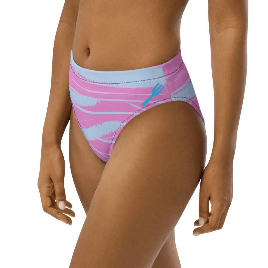 Crossed FoRks Recycled High-Waisted Bakini Bottom product image (7)