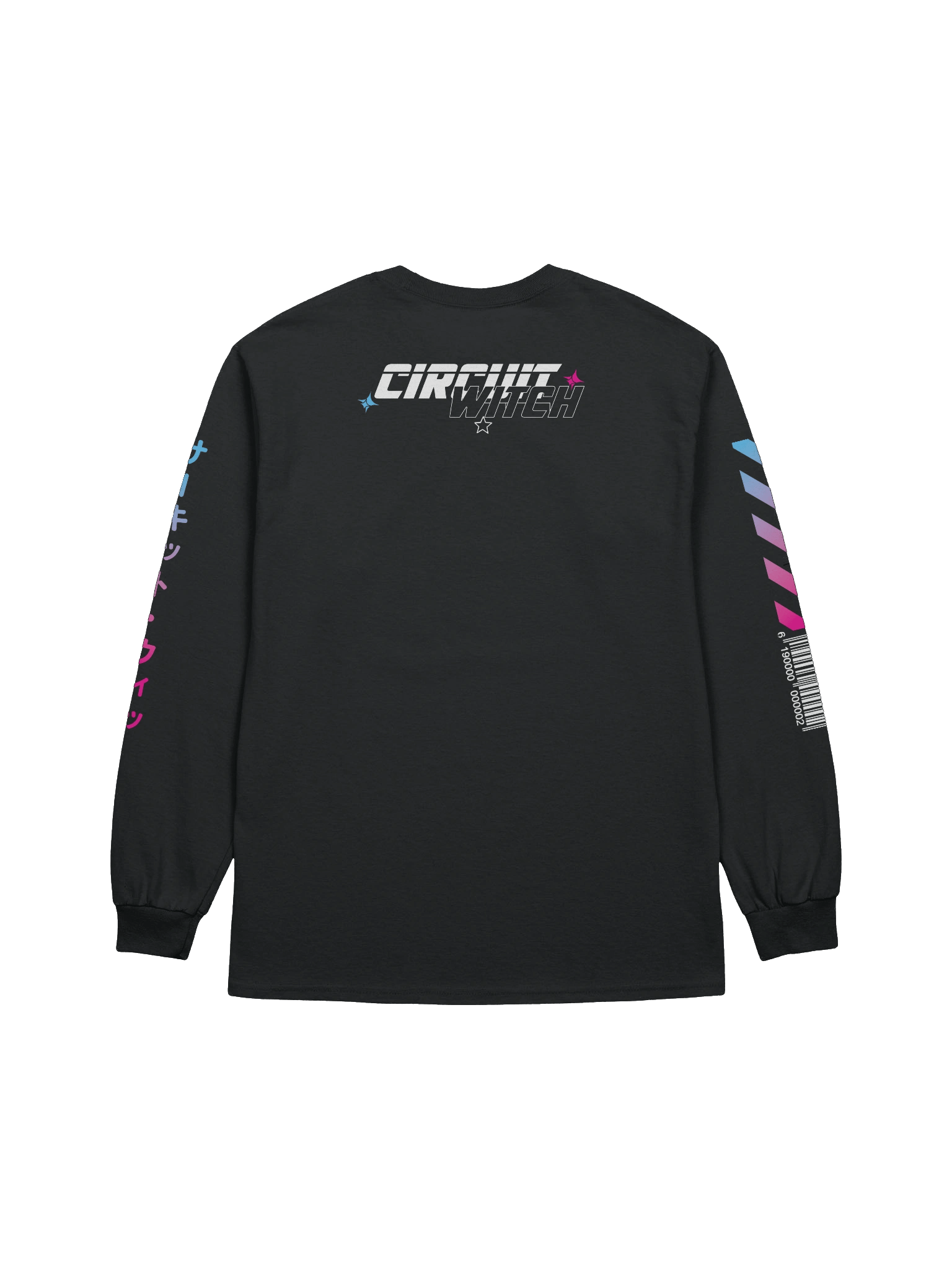 Circuit Witch & PuuPuu The Space Pig Cyberpunk Style - Long Sleeve Shirt (S-5XL) product image (2)