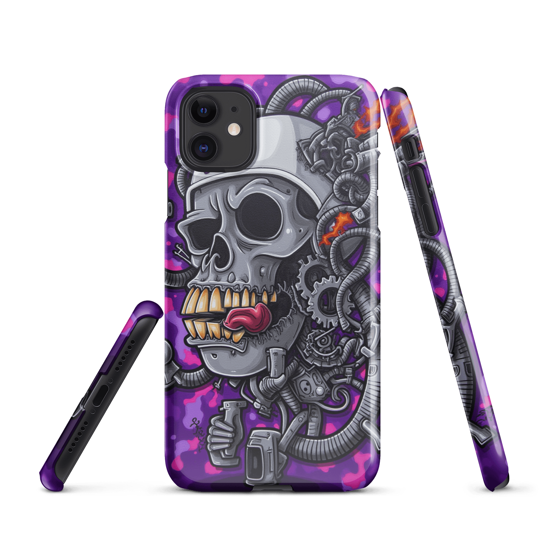 Mechanical Skull Case For iPhone® product image (1)