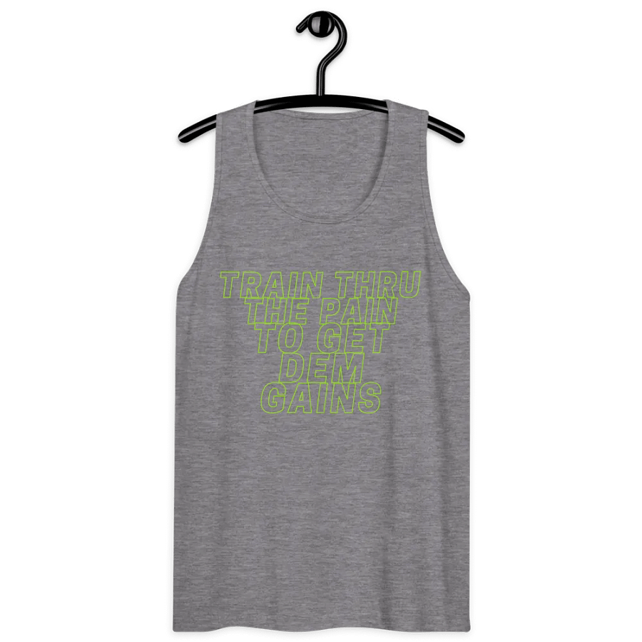 Train thru the pain - Vest product image (124)