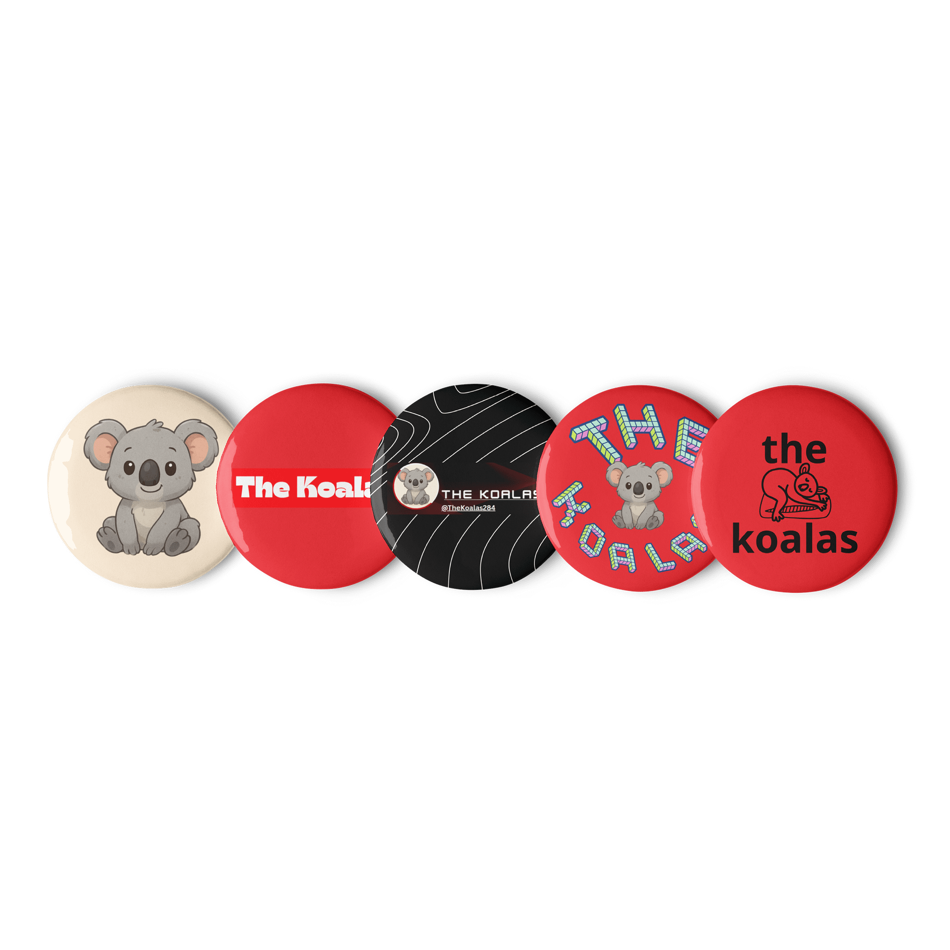 The Koalas Pin badge Set product image (1)