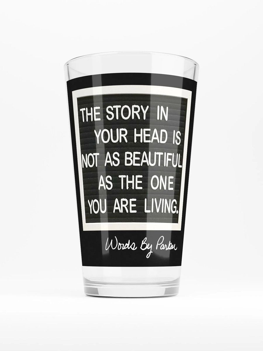 Story In Your Head Pint Glass product image (1)
