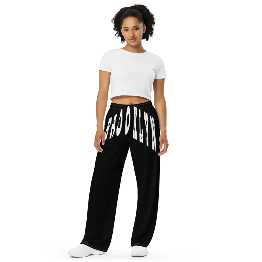 Brooklyn unisex wide leg pants product image (2)
