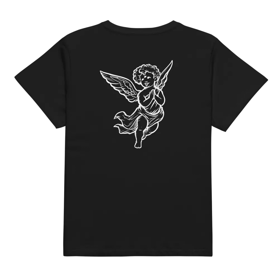 Synner Angel High Waisted Tee (White Embroidery) product image (3)