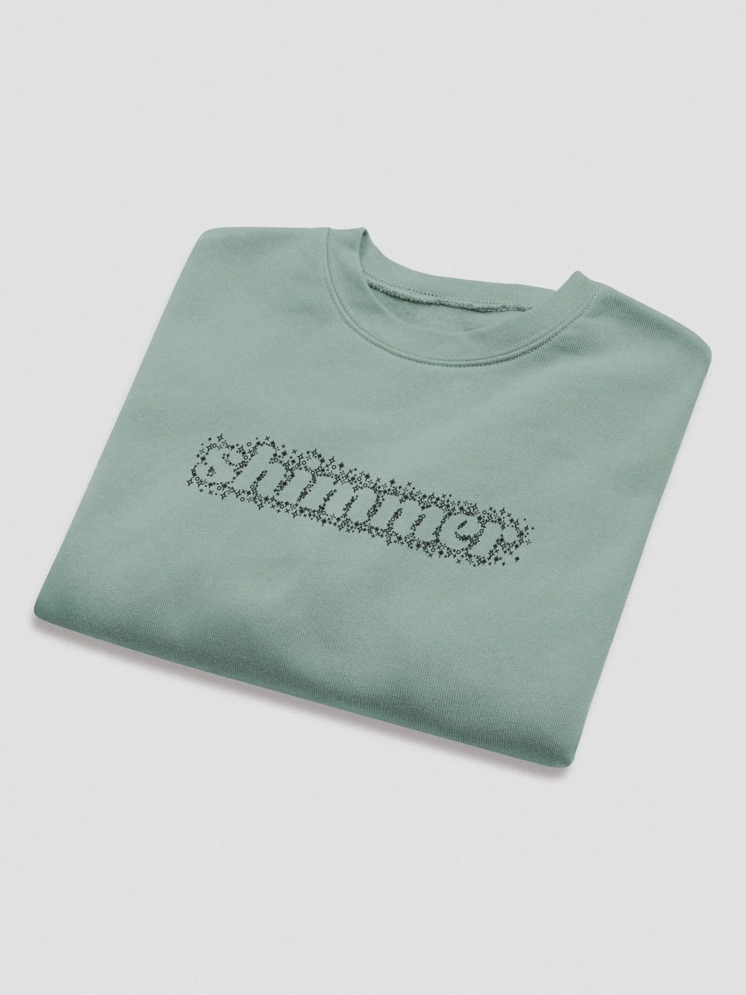Shimmer (Black) - Cropped Crewneck product image (1)