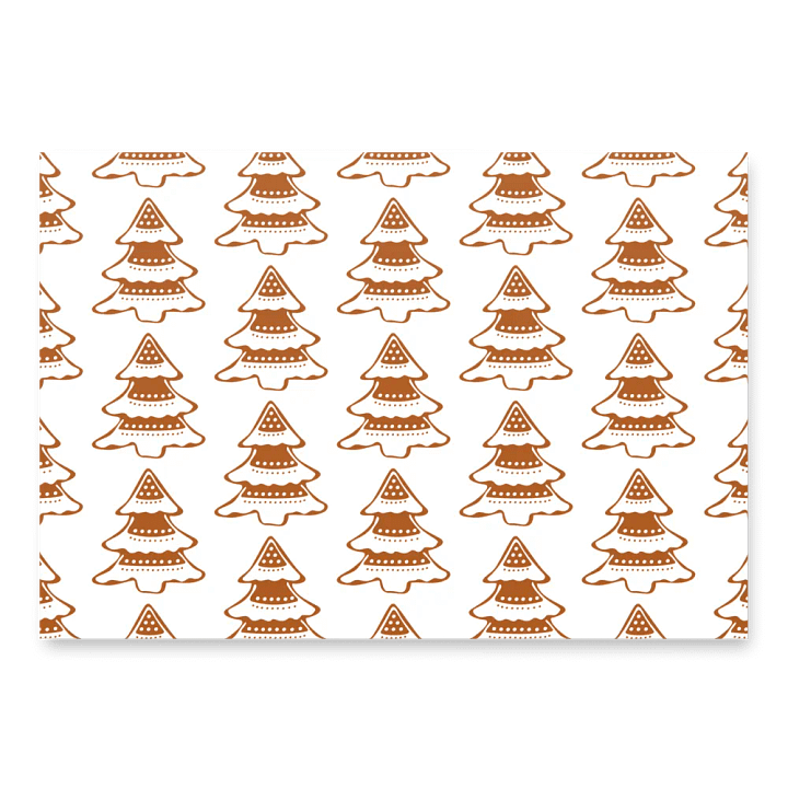 Gingerbread Tree Wrapping Paper product image (2)