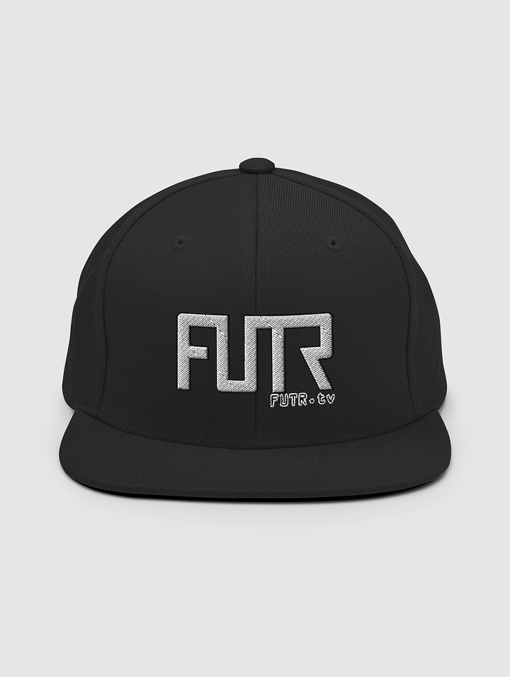 White FUTR Logo Snapback Hat product image (1)