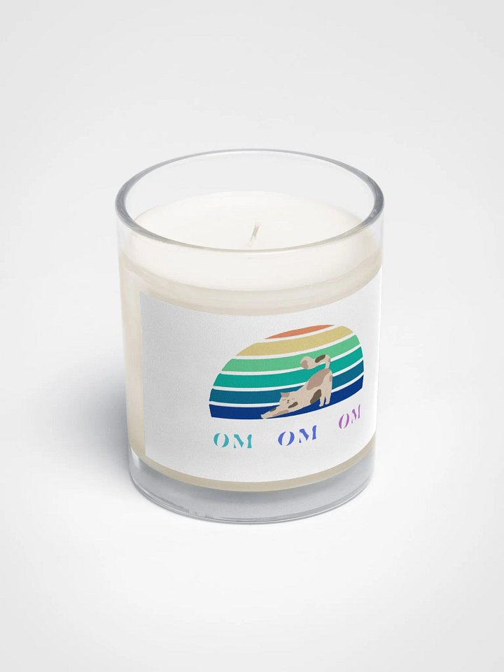 Om Rainbow Soy Wax Candle product image (2)