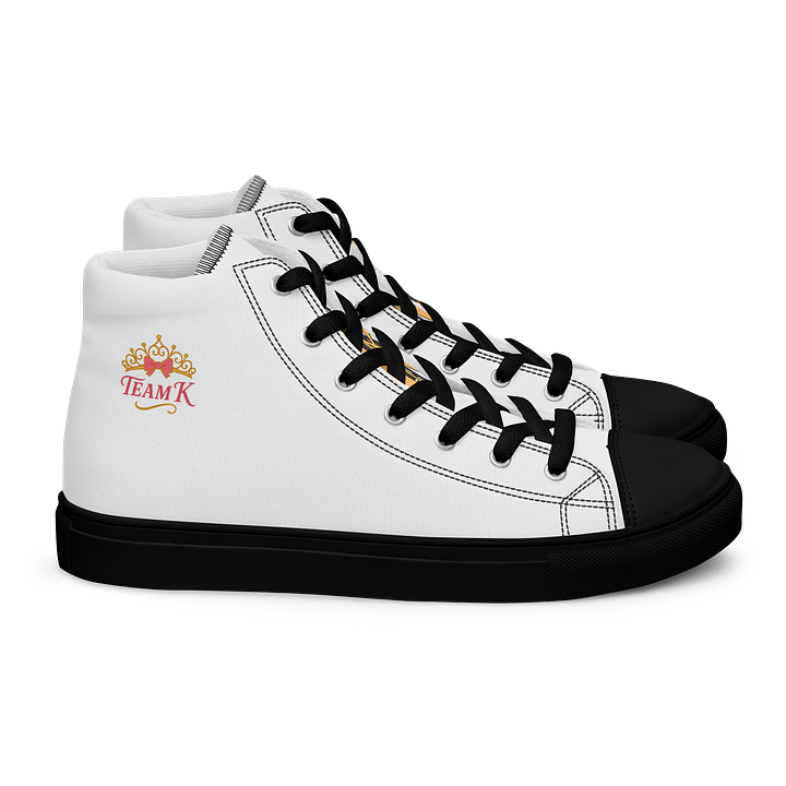 Team K (V-1) Women's High Top Canvas Shoes product image (2)