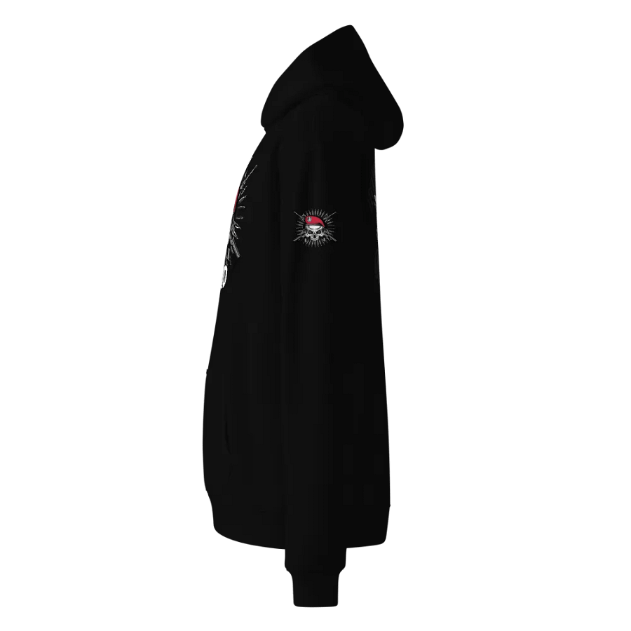 Rebellious Skull Graphic Oversized Hoodie product image (11)