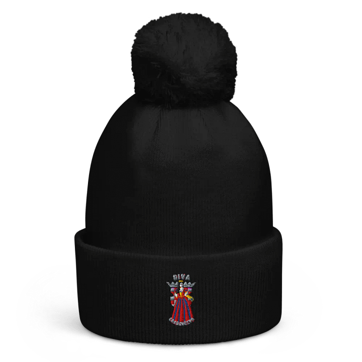 Royal Reign Pom-Pom Beanie product image (1)