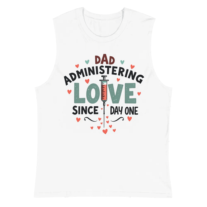 Love-Infused Dad Muscle Tank product image (2)